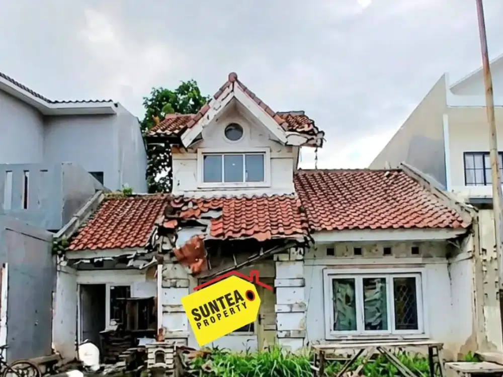 Jual Cepat! Kavling Ada Bangunan LT 225 m² - Bintaro Sektor 9 Tangerang Selatan