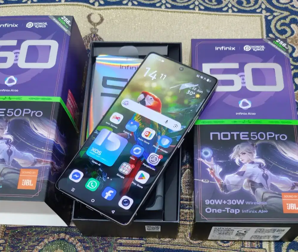 Infinix Note 50 Pro RAM 8+5/256