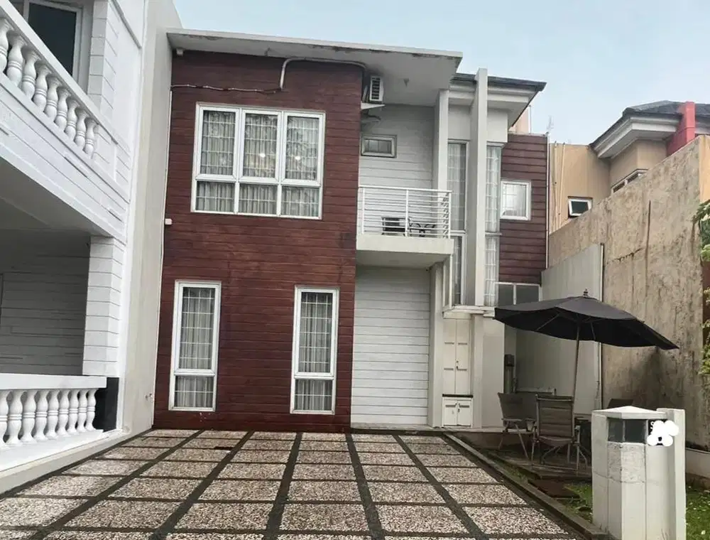 Dijual rumah 2 lantai siap huni di cluster favorite di kota wisata