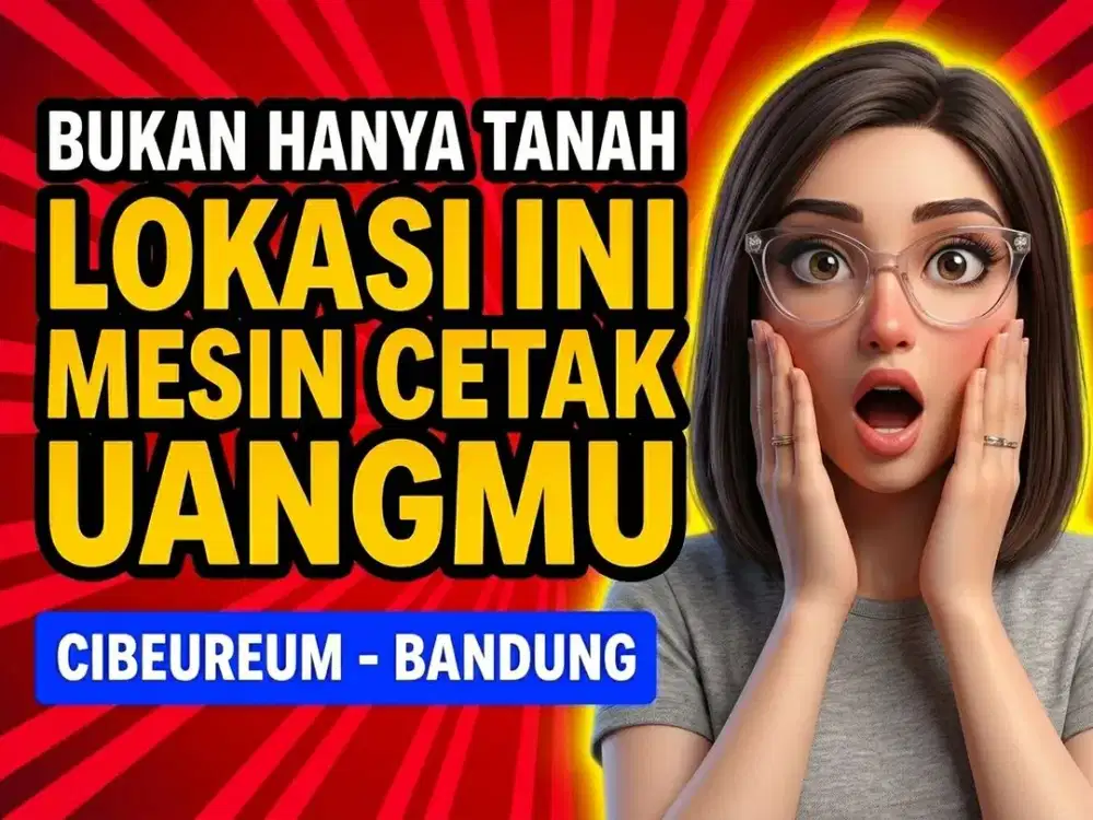JUAL TANAH DI CIBEREUM, ANDIR, BANDUNG KOTA.