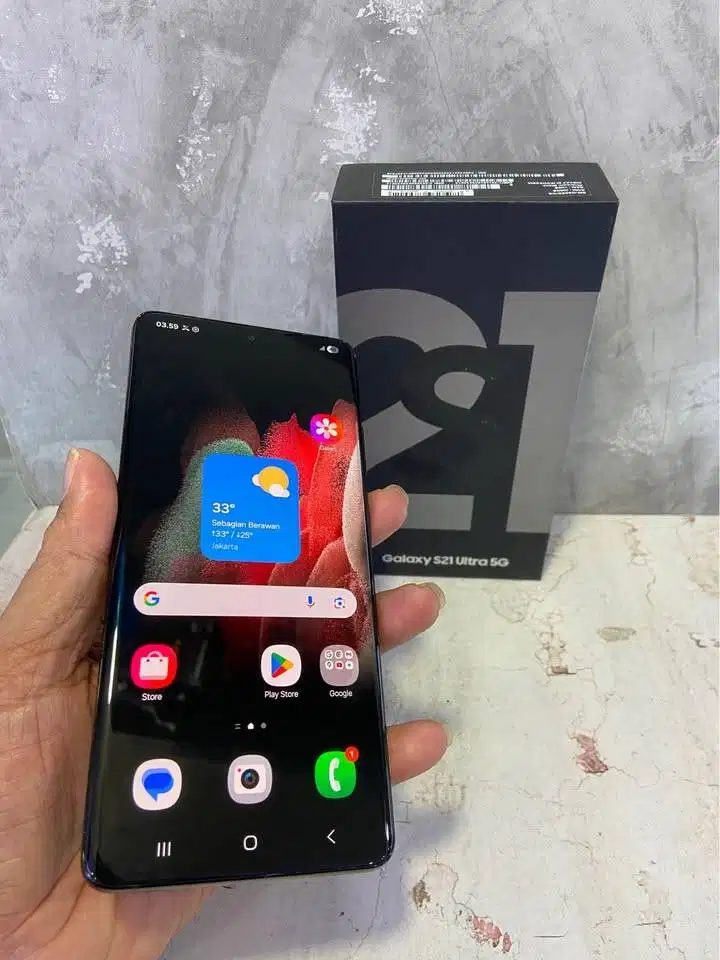Second SAMSUNG GALAXY S21 ULTRA 12/256gb BLACK (SEIN) Welldutt