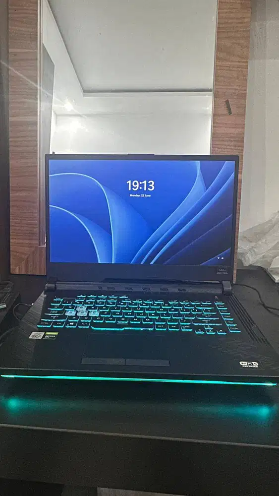 Laptop Asus ROG Strix G512LI INTEL i7 KONDISI NEW !