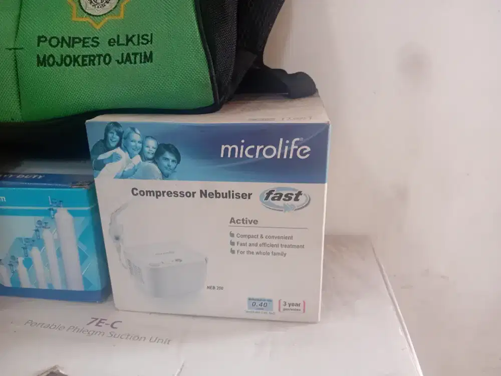 Suction pump dan compressor nebuliser