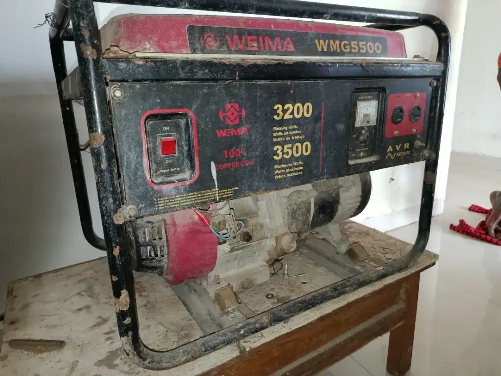 Genset bensin Weima WM 5500