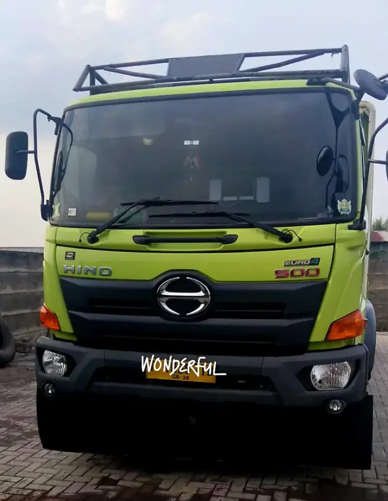 Hino Lohan 500 FG 260 JP 6ban BakBesi 7.6mtr Bio Solar Fuso GiGa Turbo