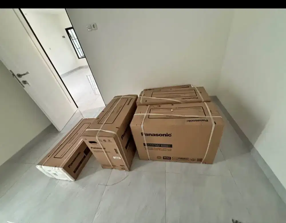 ac panasonic 3/4 pk baru