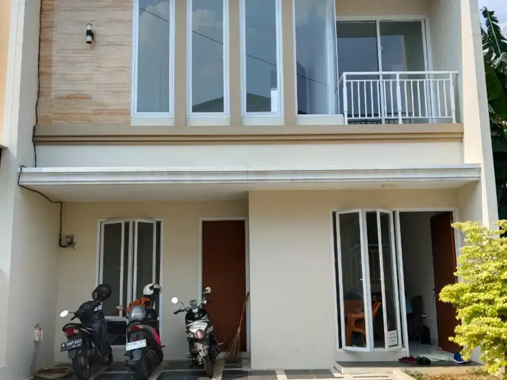 Dijual Rumah Cluster Baru Minimalis Modern Siap Huni di Komsen Jatiasih Bekasi Jawa Barat