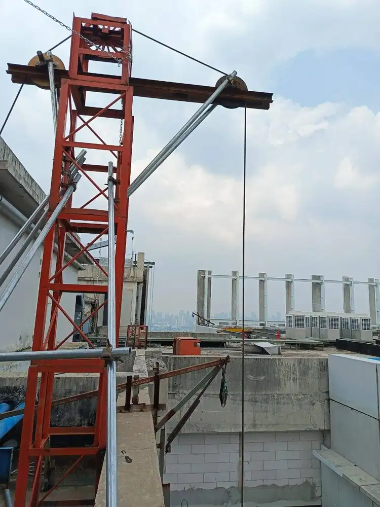 Sewa hoist crane Manyar Gresik dan area sekitarnya responsif cepat