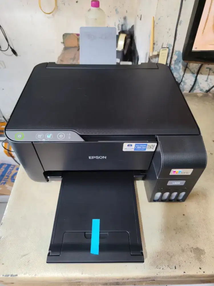 Epson L3210 All In One EcoTank Segel Ori Utuh Kondisi Normal SiapPakai