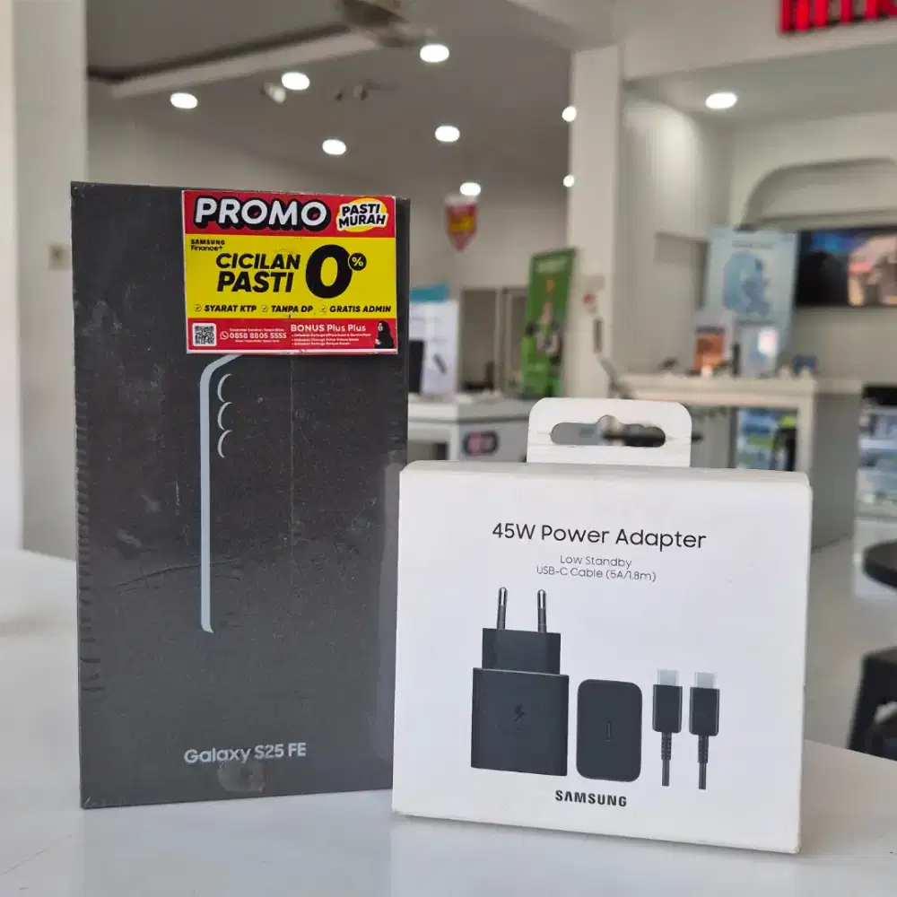SAMSUNG S25 FE 8/256GB FREE ADAPTOR ORI 45W