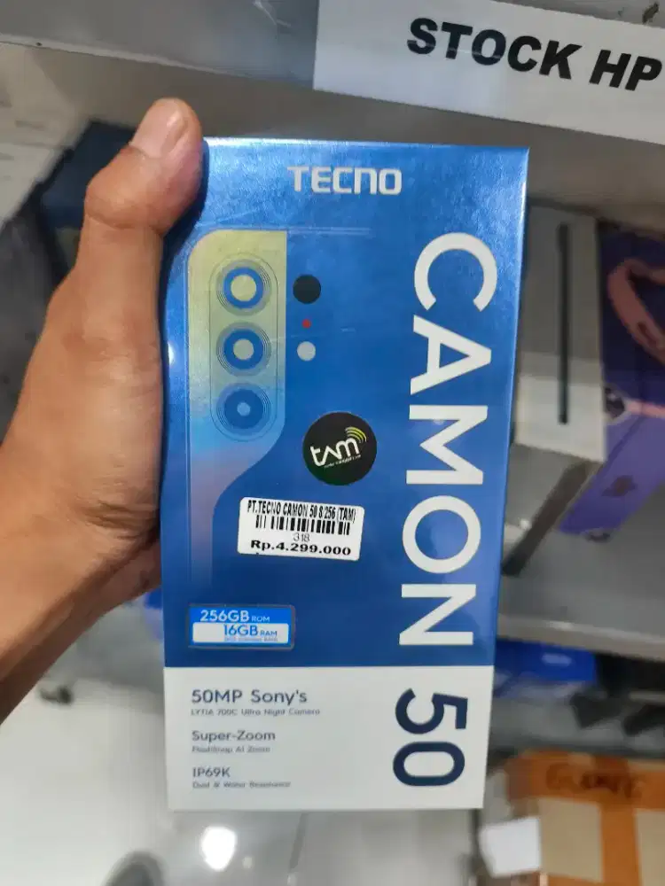 TECNO CAMON 50 8/128GB | ATLANTIS DAHSYAT