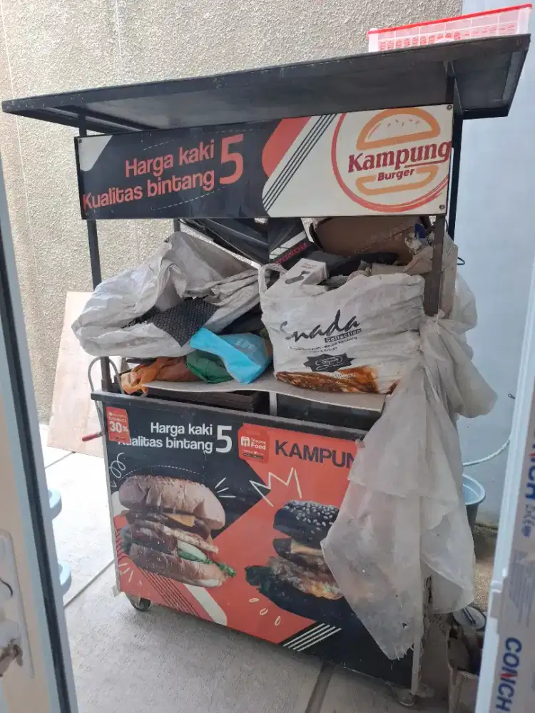 Ex Booth / Gerobak Usaha Bahan Kokoh