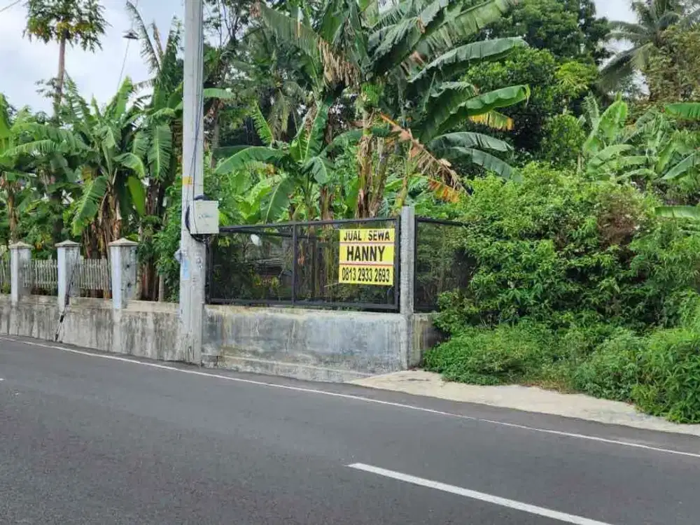 djual Tanah strategis pinggir jalan raya tingkir salatiga cocok buat usaha
