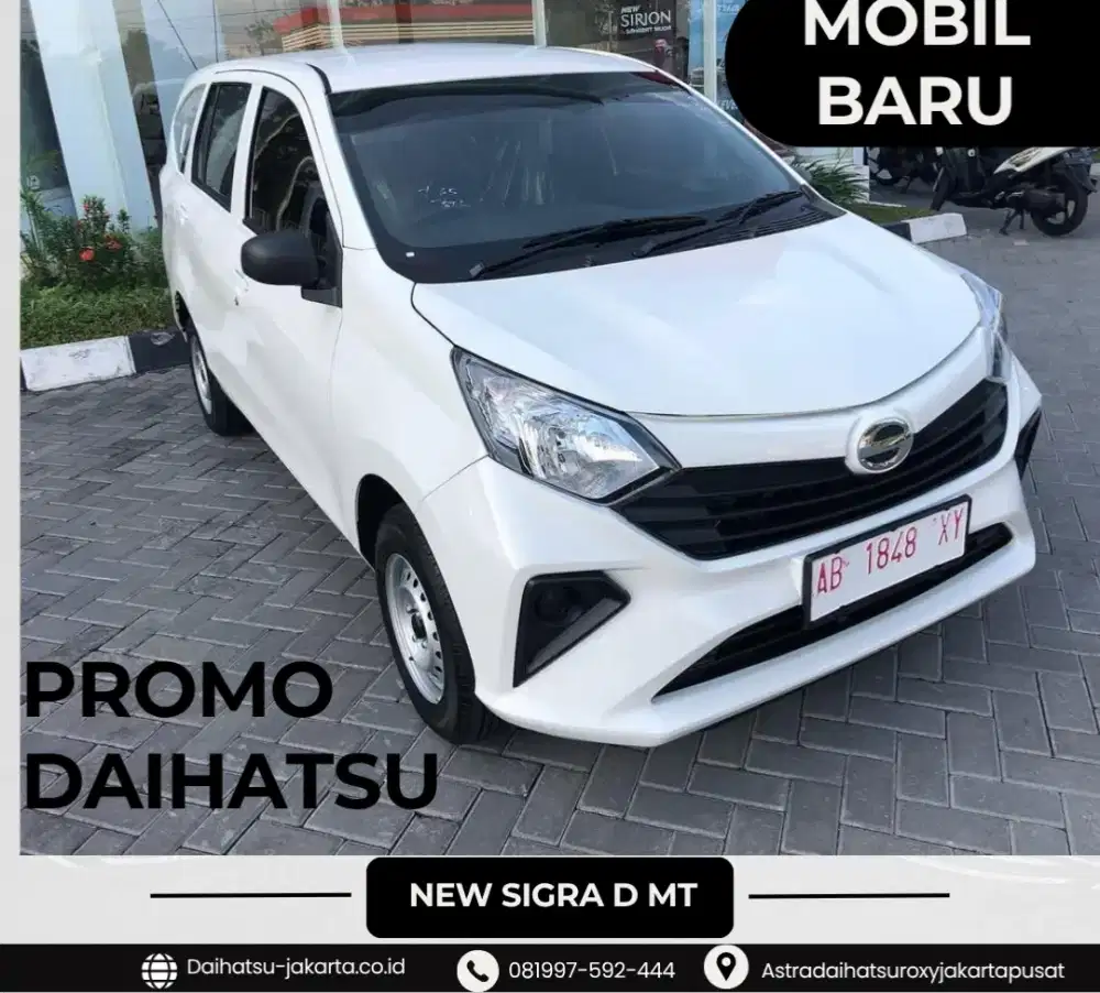 PROMO !!! New Sigra 1.0 D MT 2026