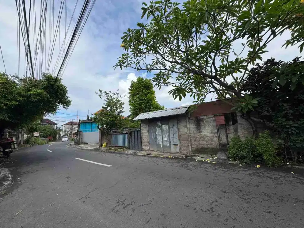Di jual tanah jalan utama Tukad Citarum , panjer , Denpasar, Bali