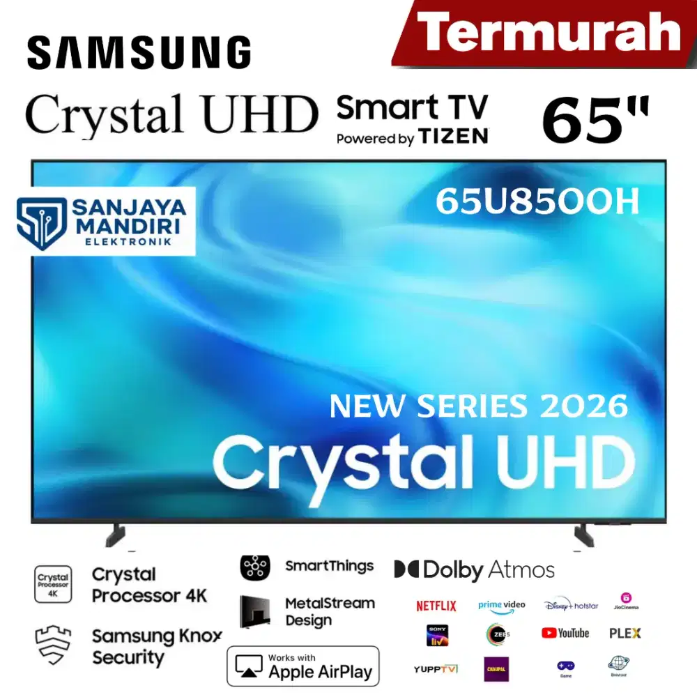 NEW 2026! SAMSUNG 65U8500H SMART TV 65 INCH Crystal UHD Vision AI HDR