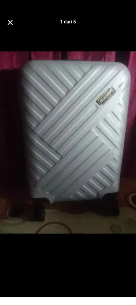 D jual travelbag msh bagus baru d pakai 2x Merk polo louis 20