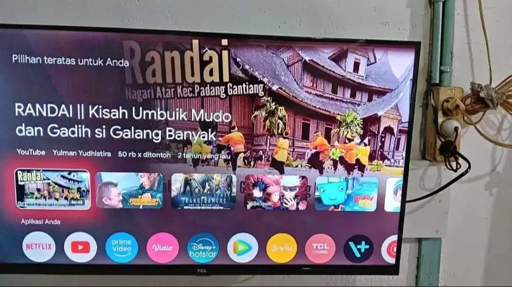 TCL 50inc google tv