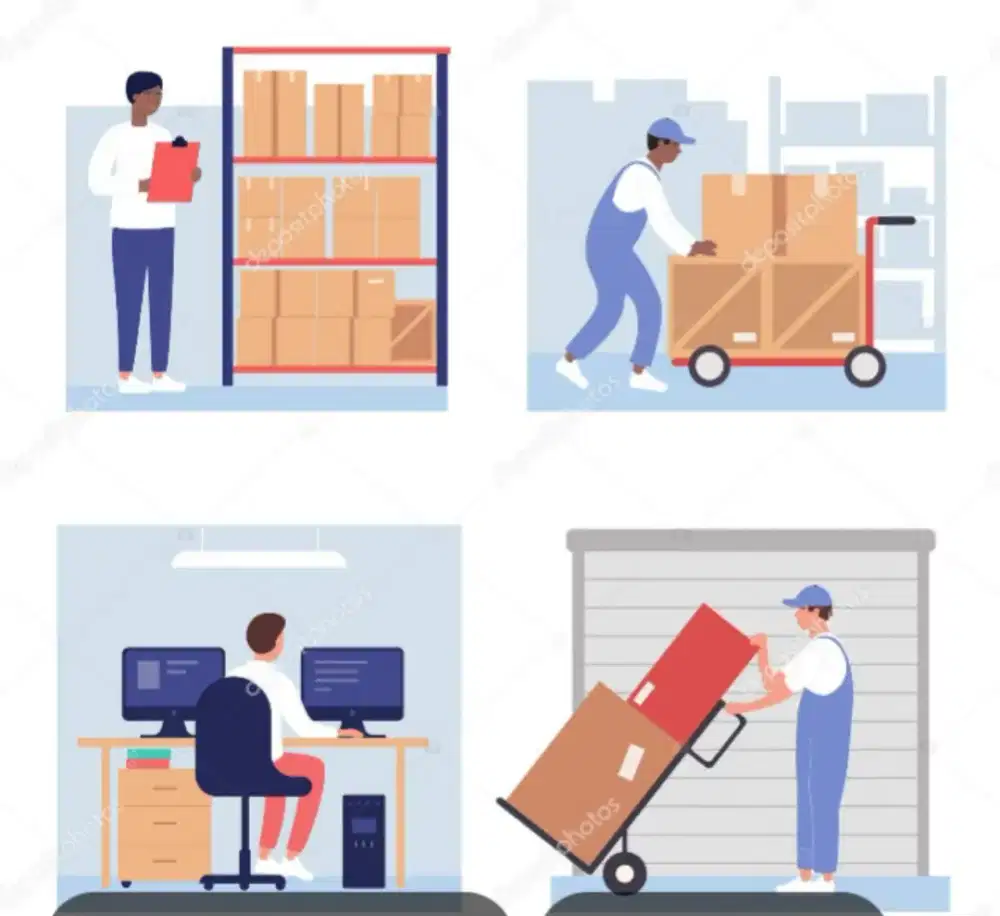 Dibutuhkan bagian cuci dan sortir barang