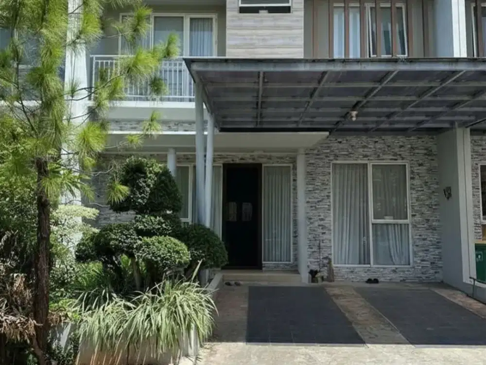 RUMAH MODERN AESTHECTIC SEMI-FURNISHED DI JAKARTA GARDEN CITY - SHM