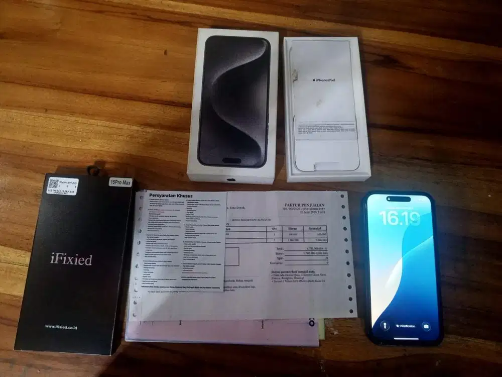 Jual iphone 15 pro max 256GB