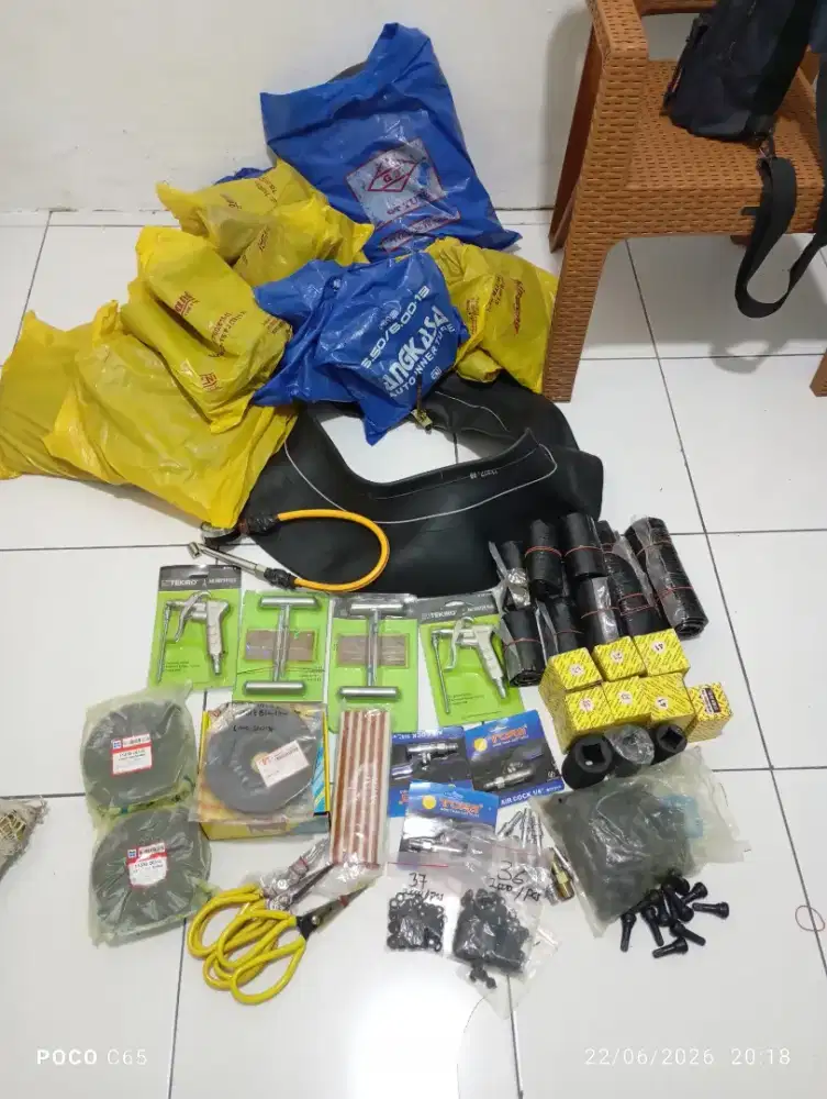 Sperpart mobil dan ban dalam