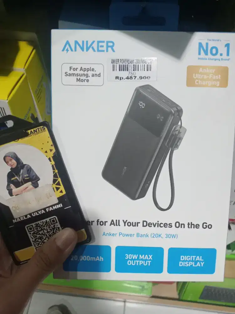 ANKER POWERBANK 20000MAH 30W| ATLANTIS DAHSYAT