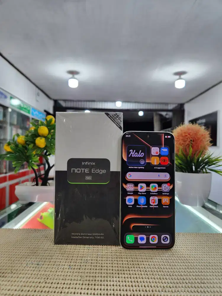 Infinix Note Edge 5G Ram 8+8Gb/ 256Gb Fullset Mulus Ori 100% Bergarans