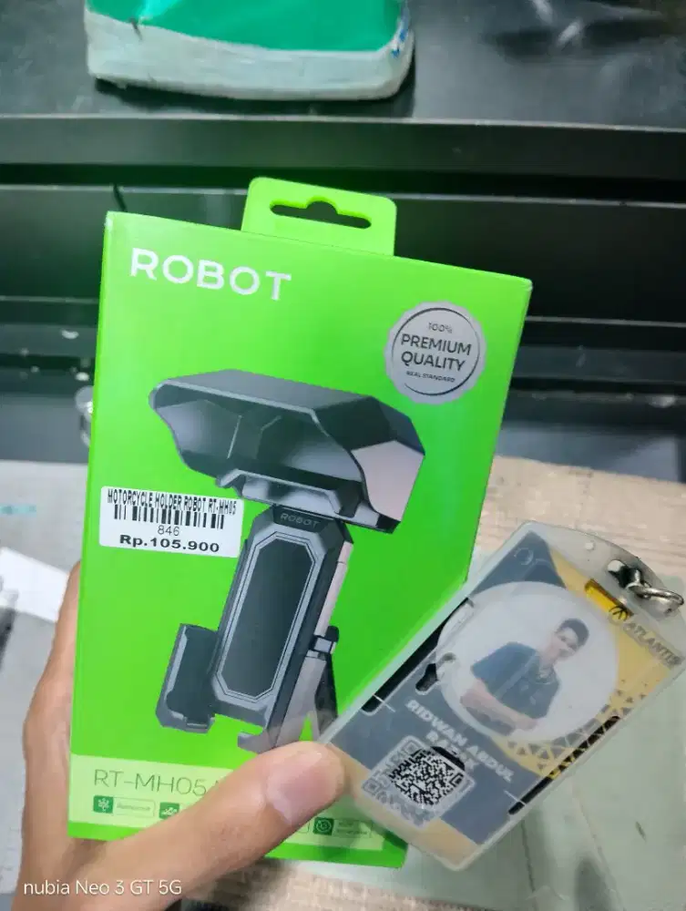 MOTORCYCLE HOLDER ROBOT RT-MH05 | ATLANTIS DAHSYAT