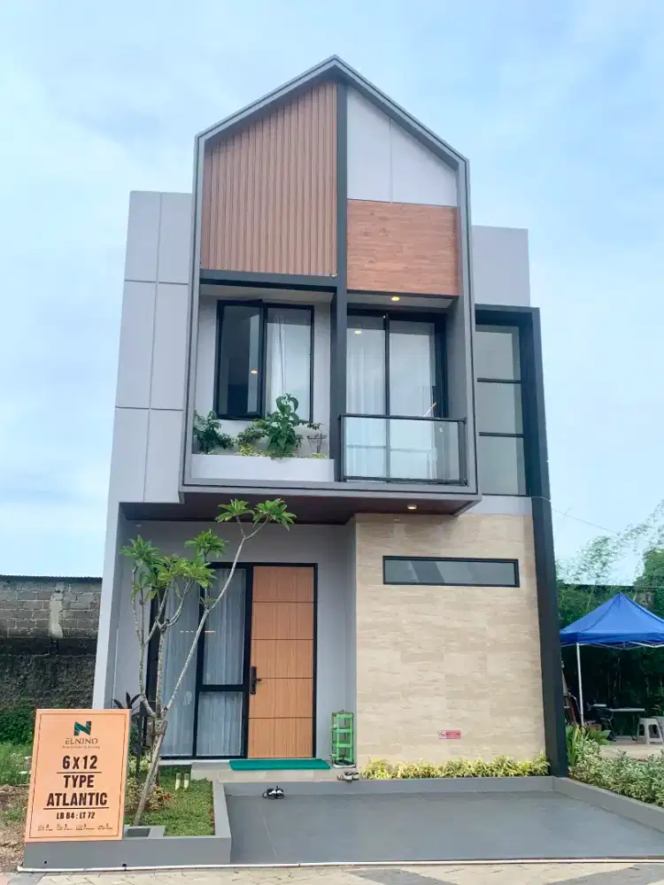 Rumah Konsep Modern Smart Home System 3JT Langsung Akad