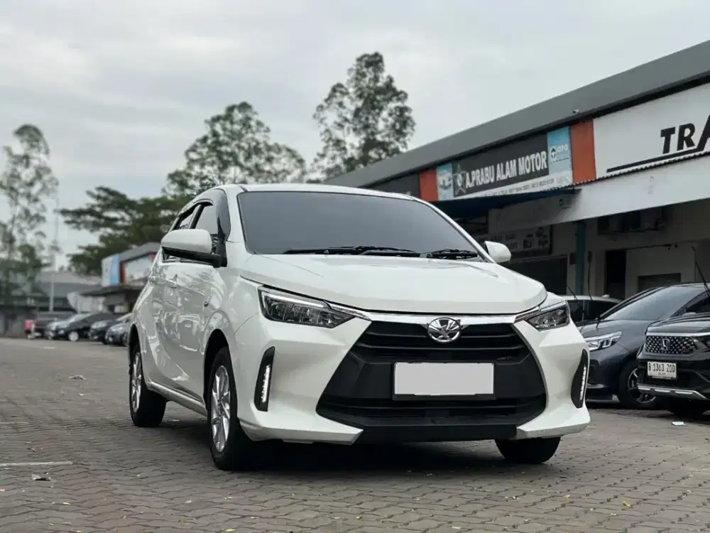 CASH TERMURAH!! TOYOTA NEW AGYA 1.2 G AT MATIC NIK 2024 PUTIH, KM 34RB