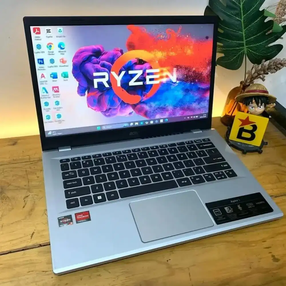 Laptop Gaming Acer Aspire 3 A314 Ryzen 3-7320U Ram 8GB ssd 512GB