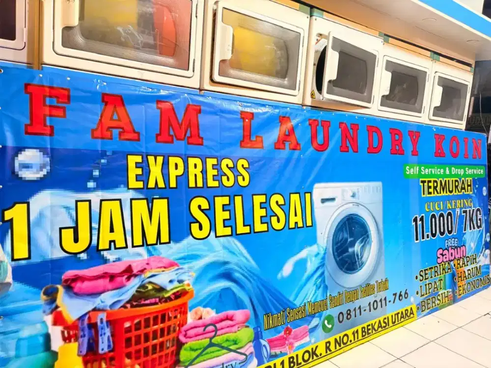 Lowongam kerja Laundry coin