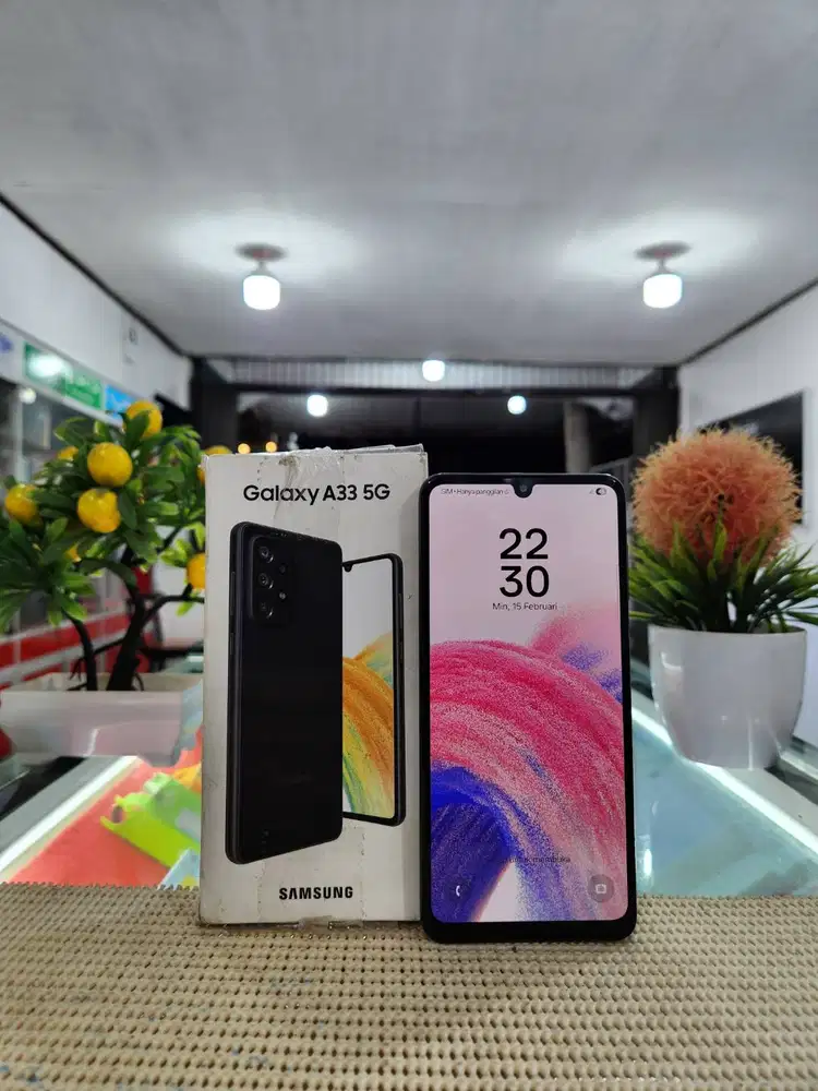 Samsung A33 5G Ram 8+8Gb/128Gb Fullset Mulus Original 100% Like New