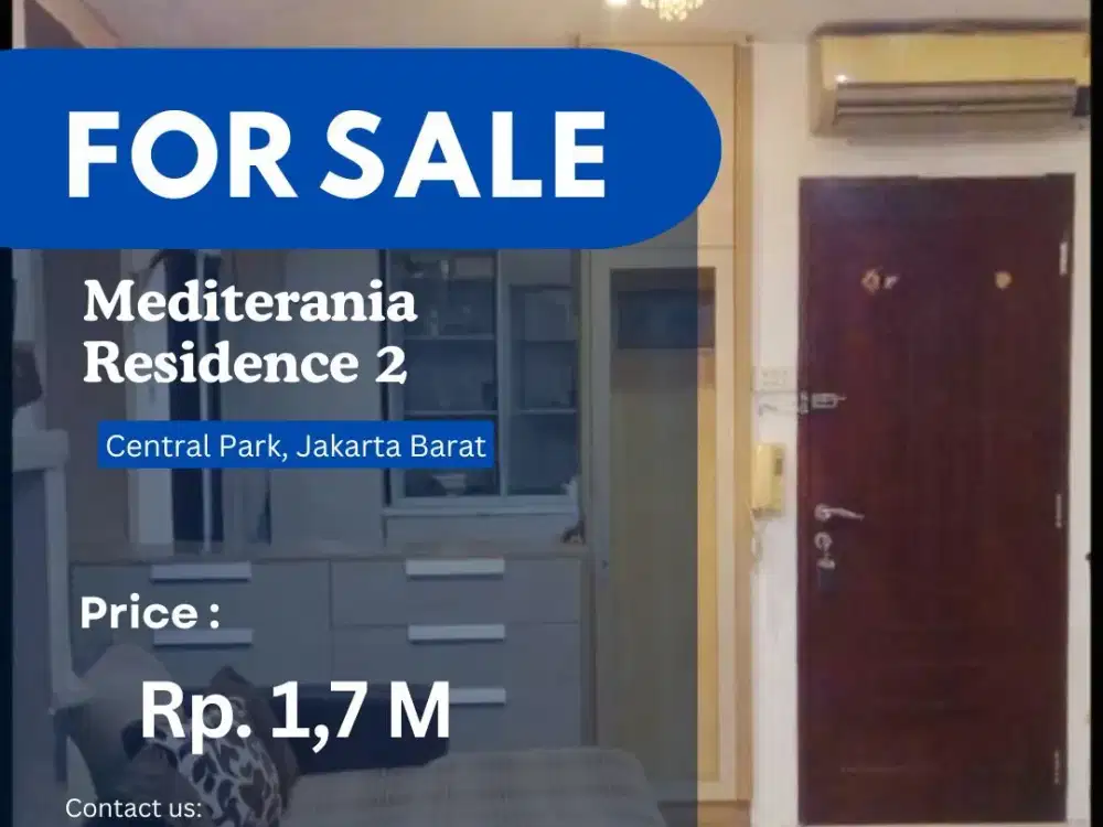 INVESTASI TERBAIK Mediterania Residence 2 KONDISI TERSEWA