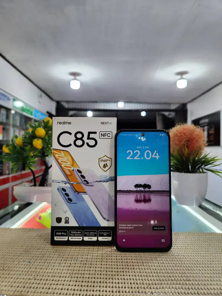Realme C85 Ram 6+6Gb/ 128Gb Fullset Mulus Original 100% Like New