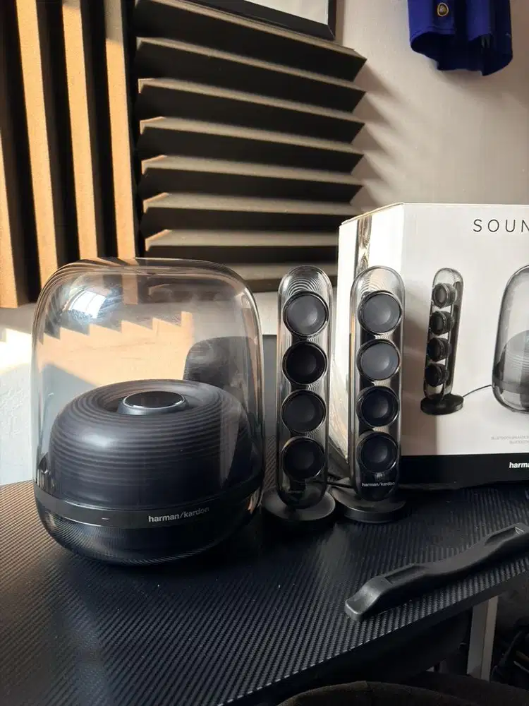 Harman Kardon Soundsticks 4 Black Garansi On (Baru 5 bulan)