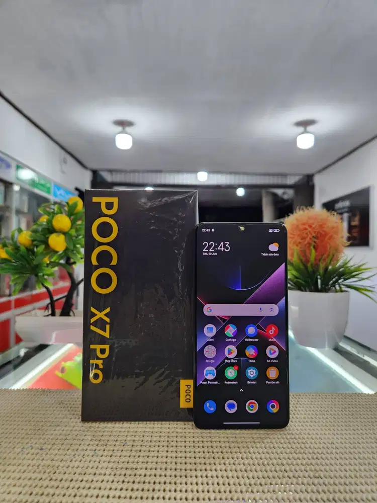 Poco X7 Pro 5G Ram 12+12Gb/ 512Gb Fullset Mulus Pemakaian 2 Bulan