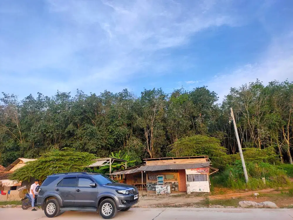 TANAH DISAMPING PINTU TOL N KAMPUS ITERA COCOK BUAT RUMAH KOS