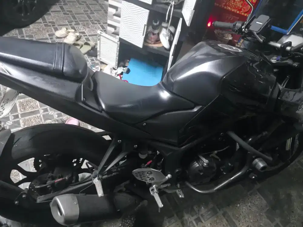 YAMAHA MT25 BLACK 2020 ALIEN FACE LOW KM 18 ribu