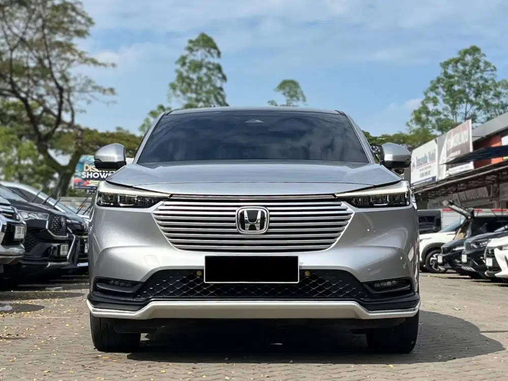 HARGA SPESIAL!! HONDA HRV SE 1.5 AT MATIC NIK 2022 SILVER, KM 34RB