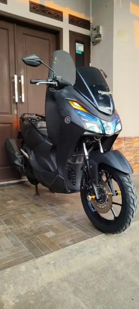 Yamaha Lexi THN 2019 Kumplit Hitam Doff Original