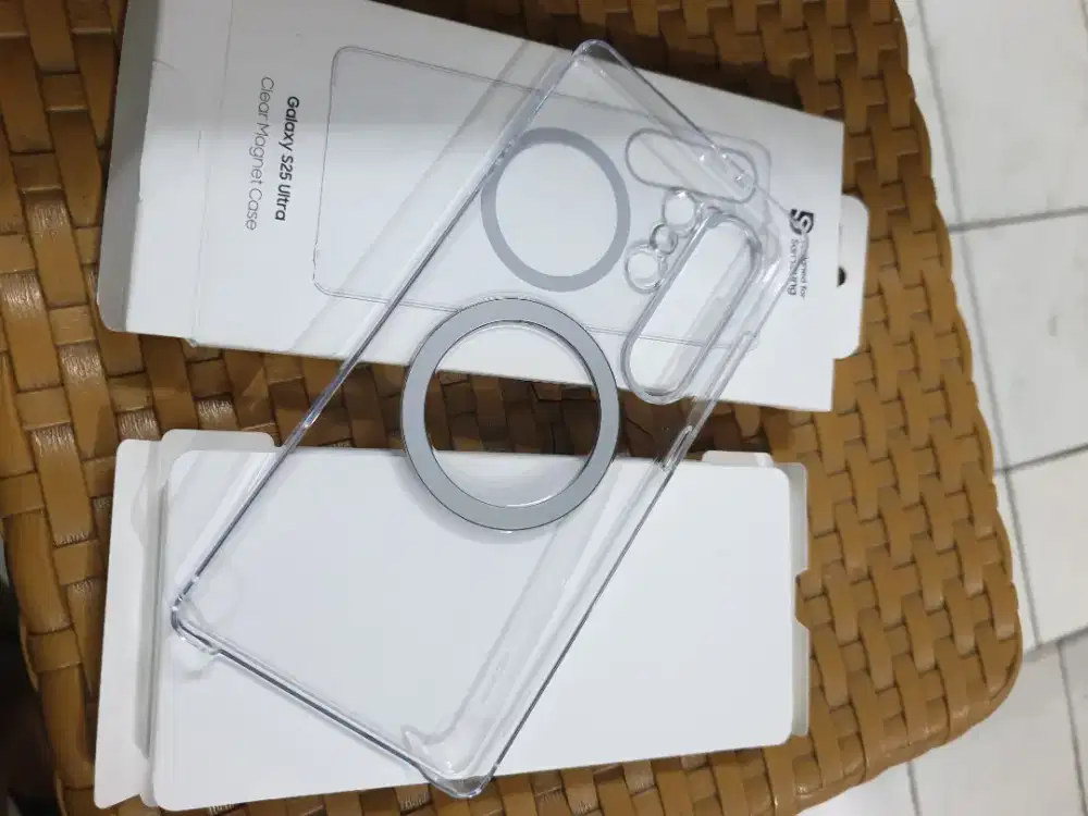 Clear Magnet Case Samsung 25 ultra