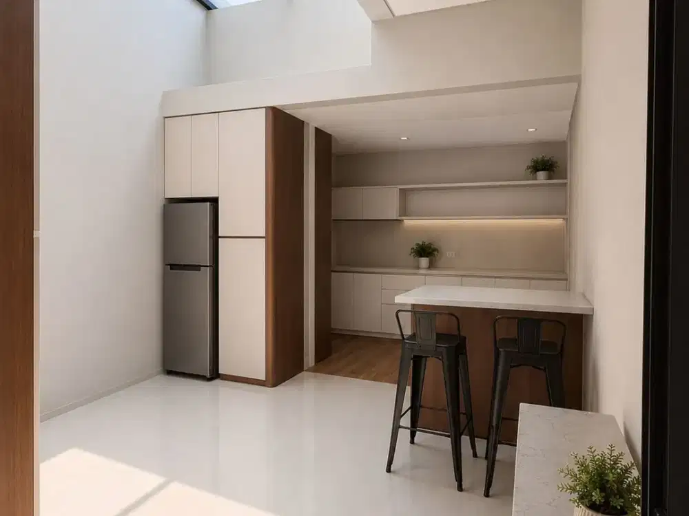 Rumah Minimalis Cantik Furnish di Summarecon Cluster Flora