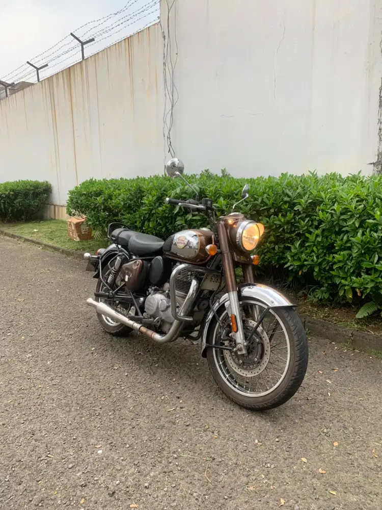 royal enfield classic 350 chrome bronze