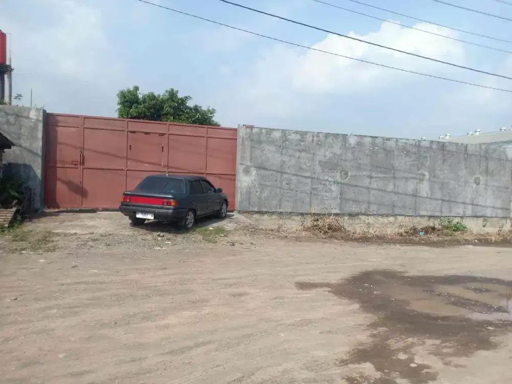sewa tanah kawasan gatot Subroto akses truk kontainer mudah