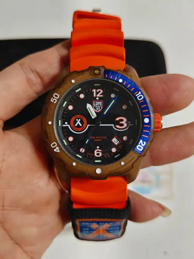 Luminox military 3720 original bekas bagus normal semua siap pakai