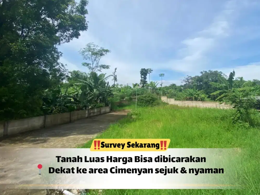 BU! Tanah SHM 141 m² di Cimenyan, Harga Mulai 2 Jutaan/m² Saja!