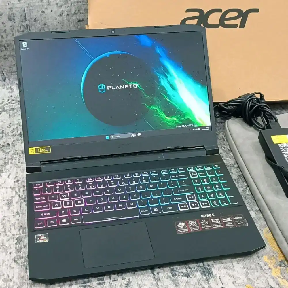 Acer Nitro 5 Ryzen 7-5800H 16GB 1TB RTX 3060 6GB Full HD 144Hz RGB