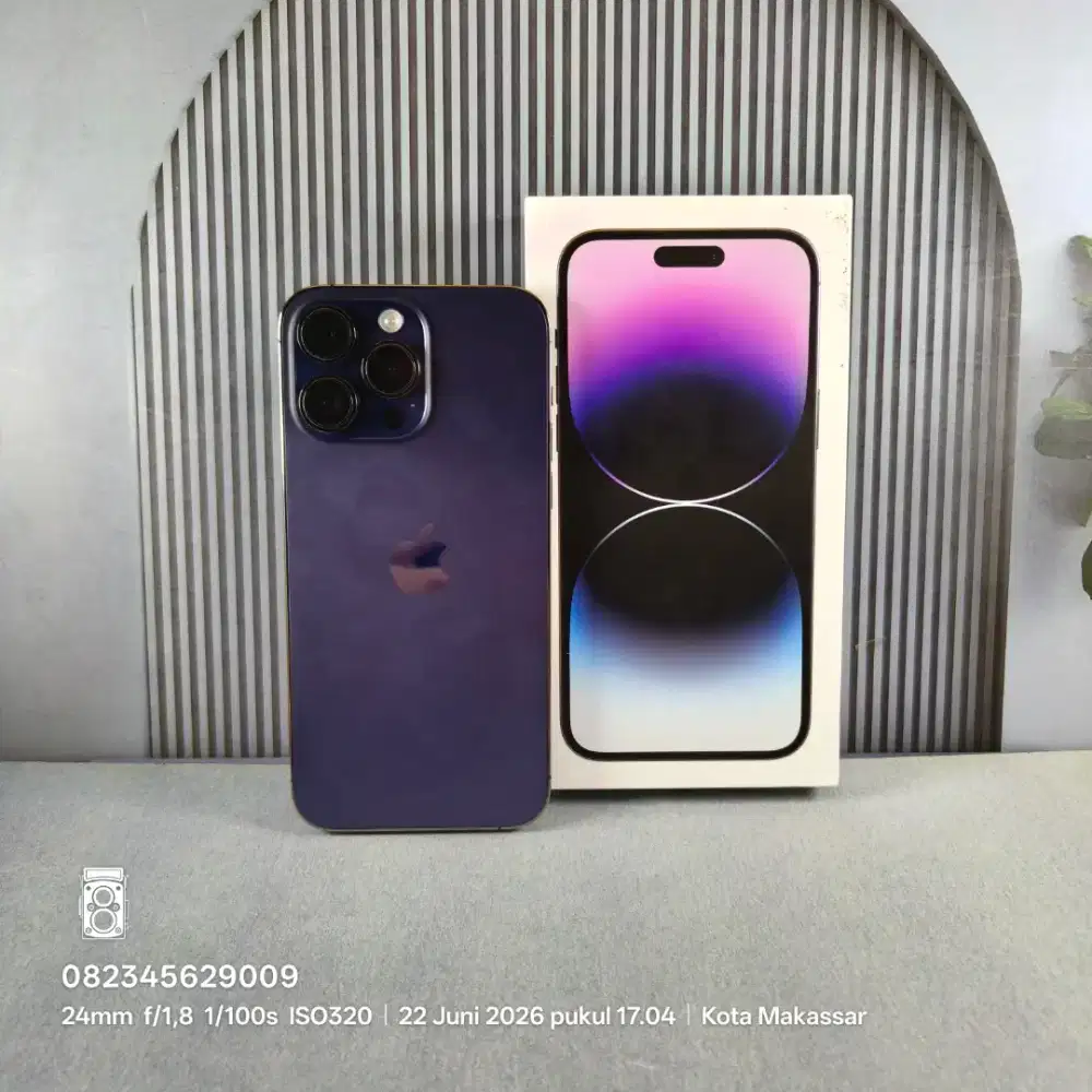IPHONE 14 PRO MAX 128 GB BEKAS RESMI